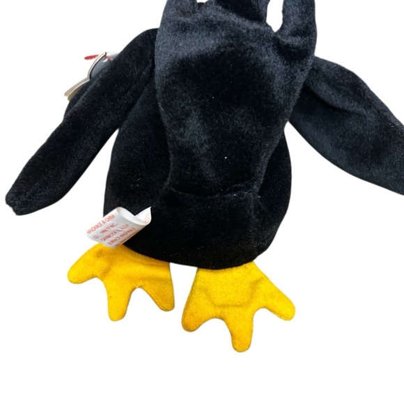 Ty Baldy Black and White Plush Eagle - Picture 4 of 8